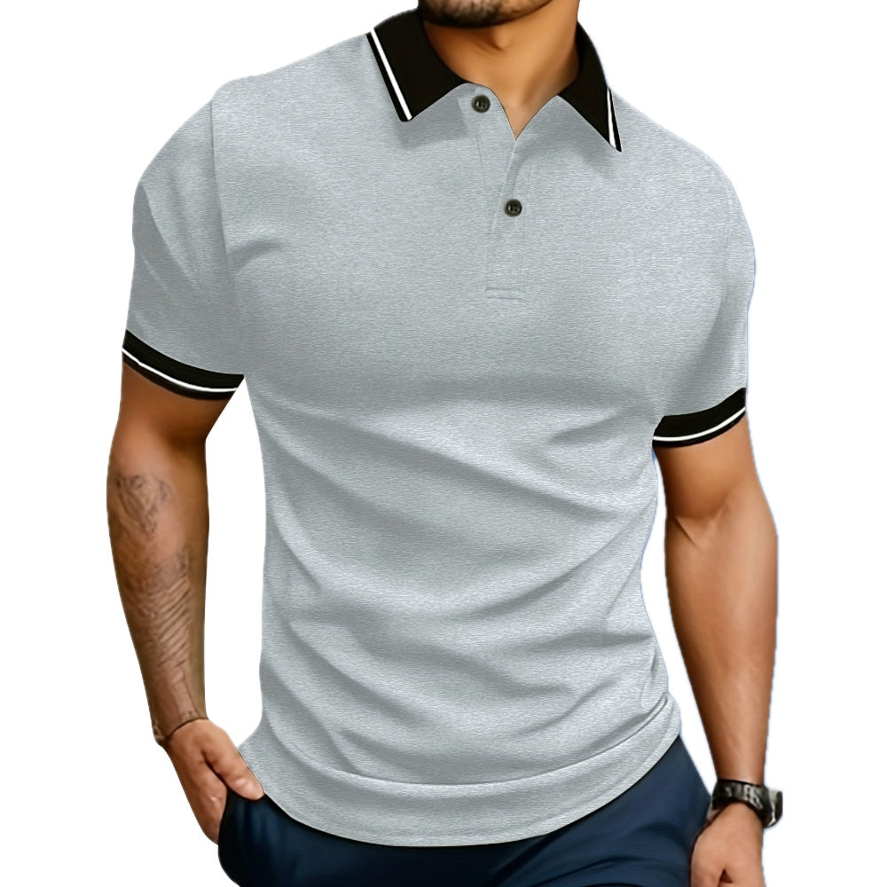 Emrys Dane Short-Sleeve Shirt - Light Grey - view 1