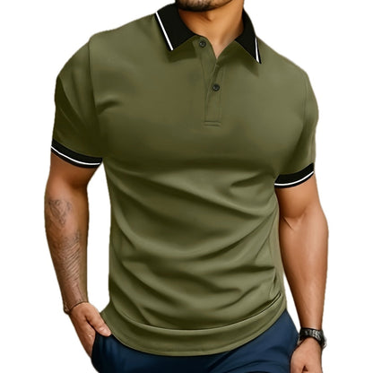 Emrys Dane Short-Sleeve Shirt - Olive - view 1