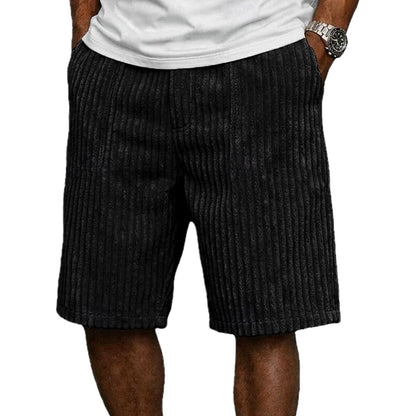 Emrys Hale Textured Shorts - Black - view 1