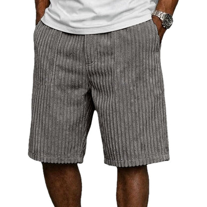 Emrys Hale Textured Shorts - Grey - view 1
