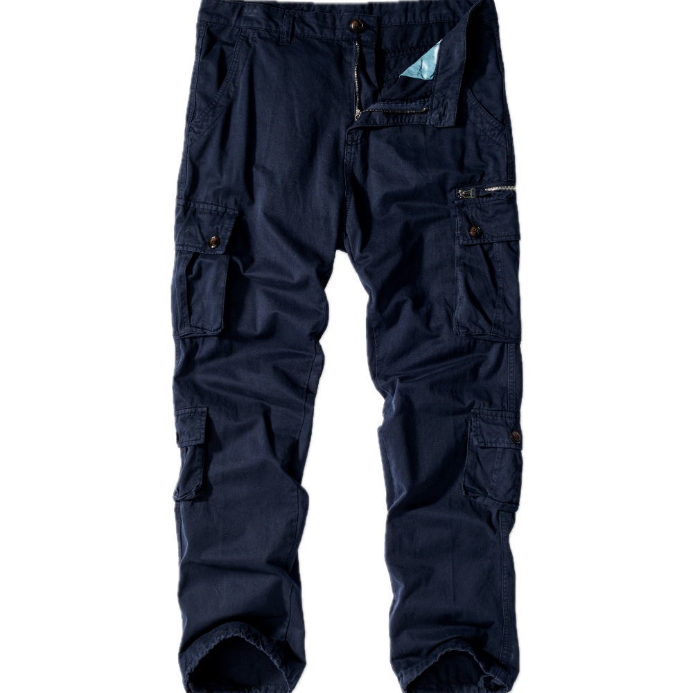 Emrys Hugo Cargo Pants - Blue - view 1