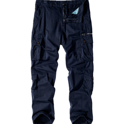 Emrys Hugo Cargo Pants - Blue - view 1