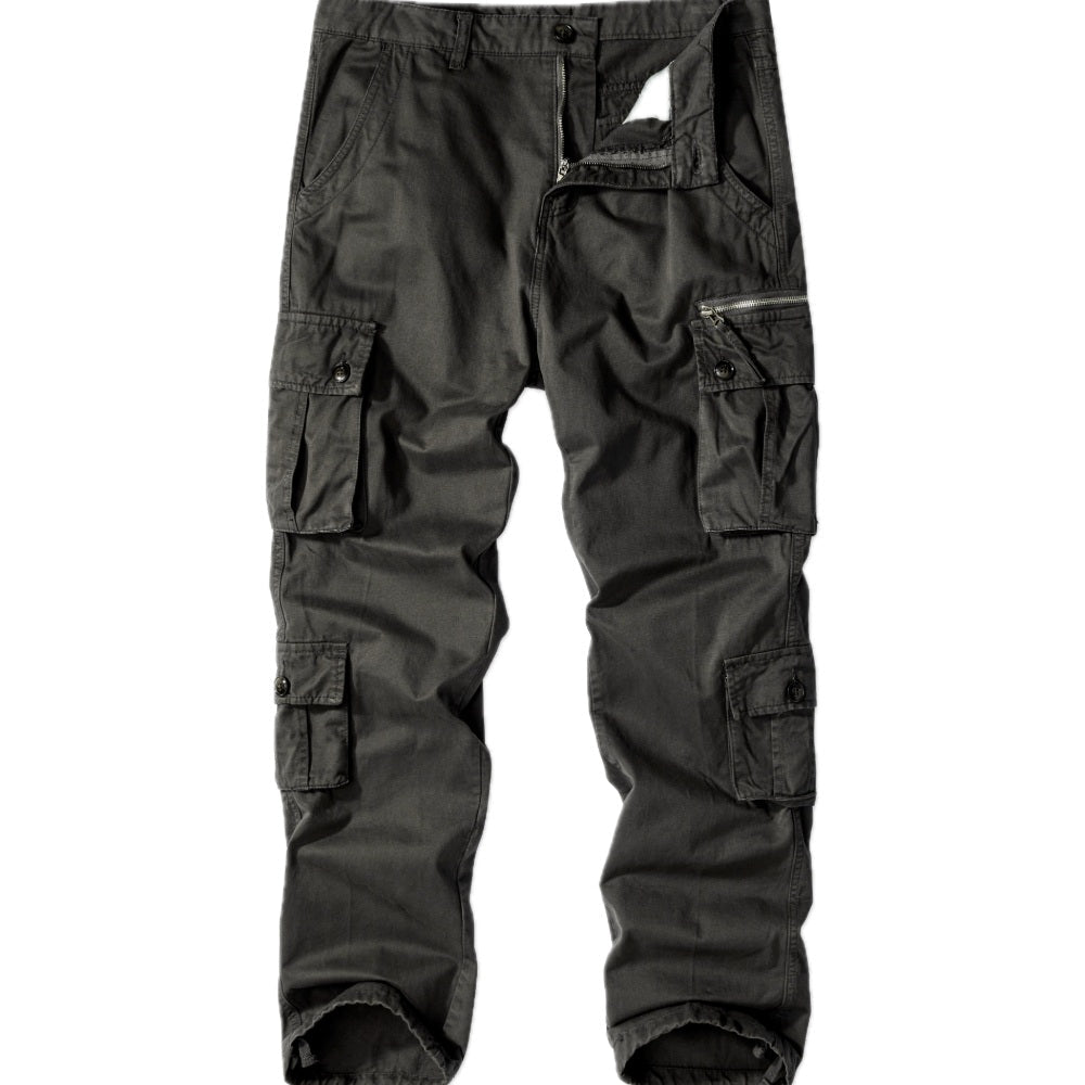 Emrys Hugo Cargo Pants - Grey - view 1