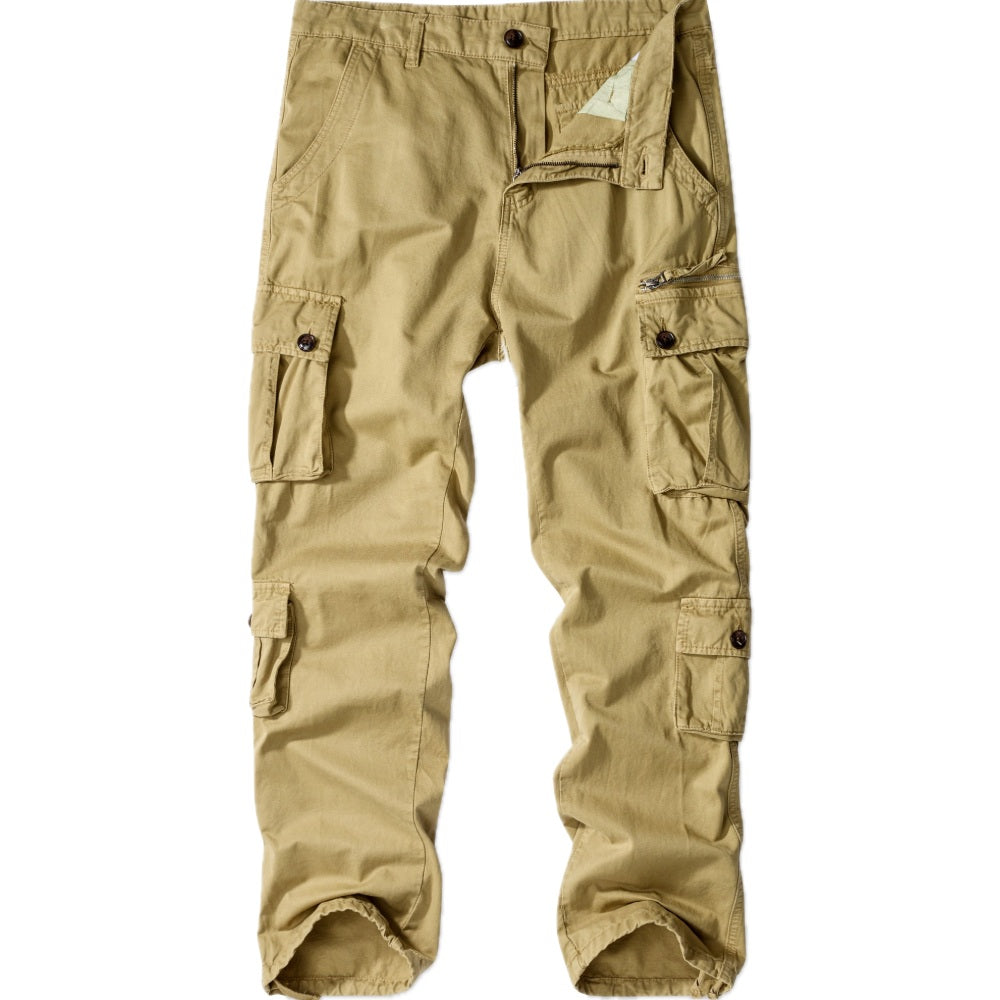 Emrys Hugo Cargo Pants - Khaki - view 1