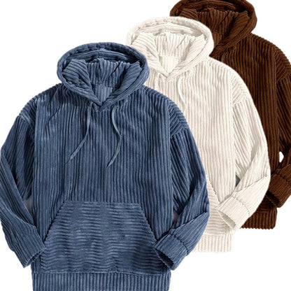 Evan Laurence Joel Hoodie - Blue - view 2