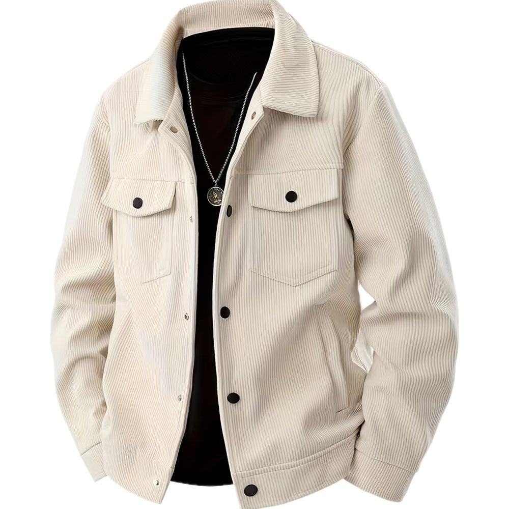Evander Cole Mercer Jacket - Cream - view 1