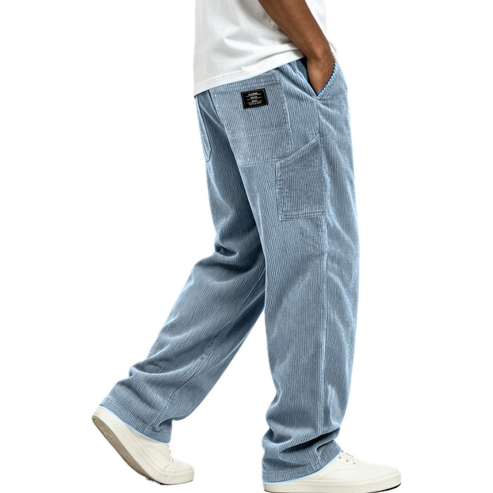 Felix Owen Drawstring Pants - Blue - view 1