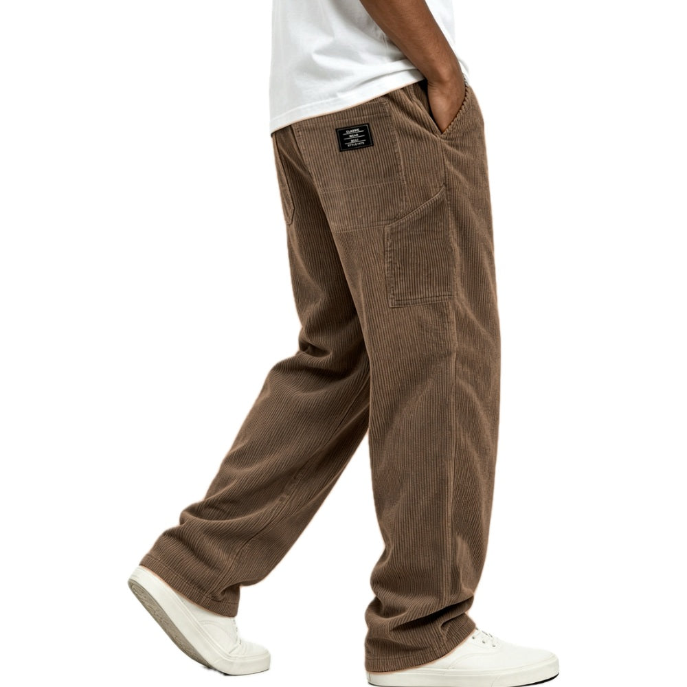 Felix Owen Drawstring Pants - Brown - view 1