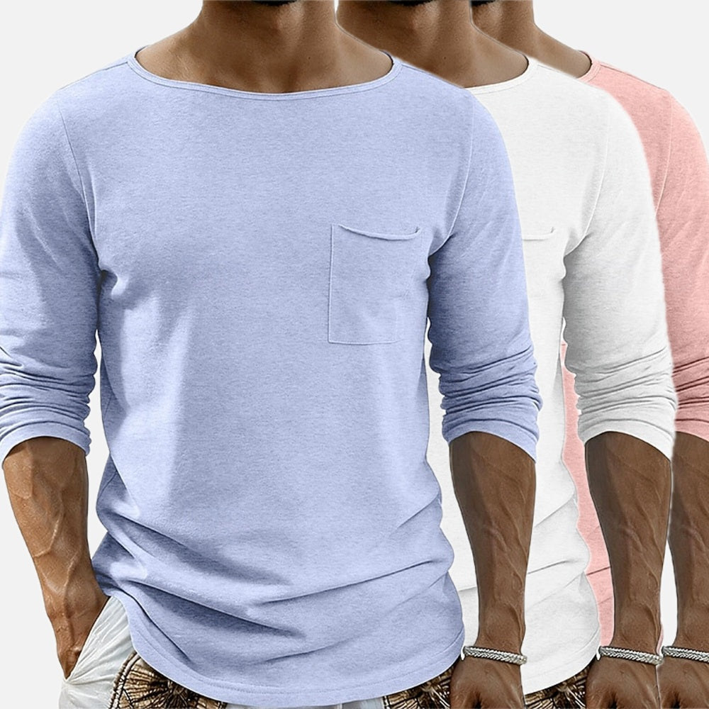 Felix Rowan Crew-Neck Tee - Blue - view 2