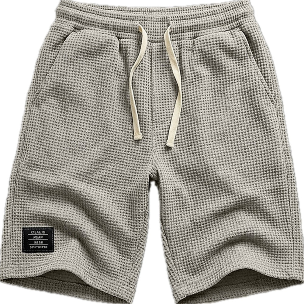 Ferris Lane Waffle Shorts - Grey - view 1