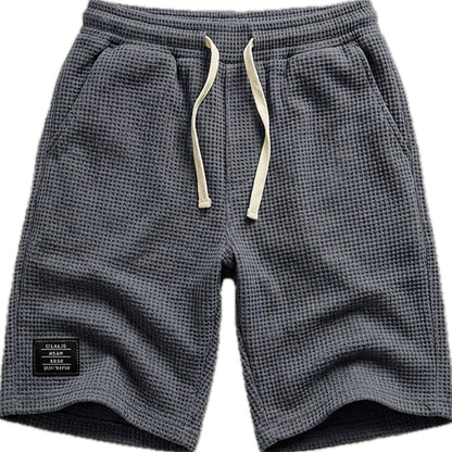 Ferris Lane Waffle Shorts - Navy - view 1