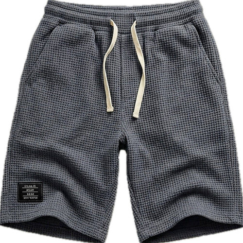 Ferris Lane Waffle Shorts - Navy - view 1