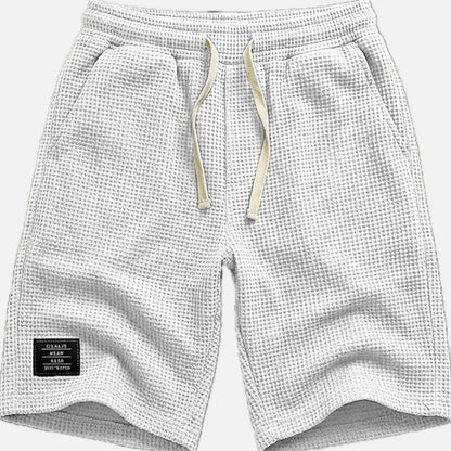 Ferris Lane Waffle Shorts - White - view 1