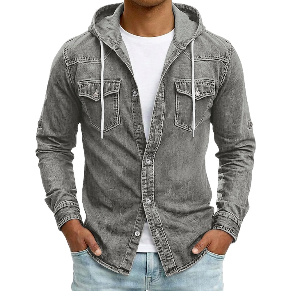 Finley Grant Western Shirt - Grey - view 1