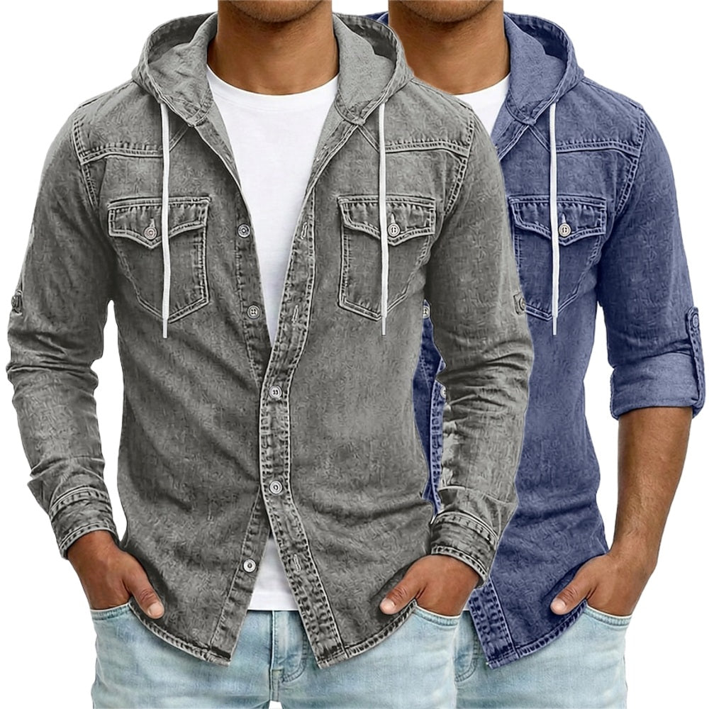 Finley Grant Western Shirt - Grey - view 2