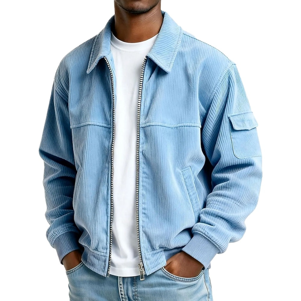 Florian Miles Abel Jacket - Blue - view 1