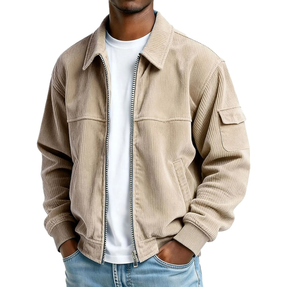 Florian Miles Abel Jacket - Khaki - view 1