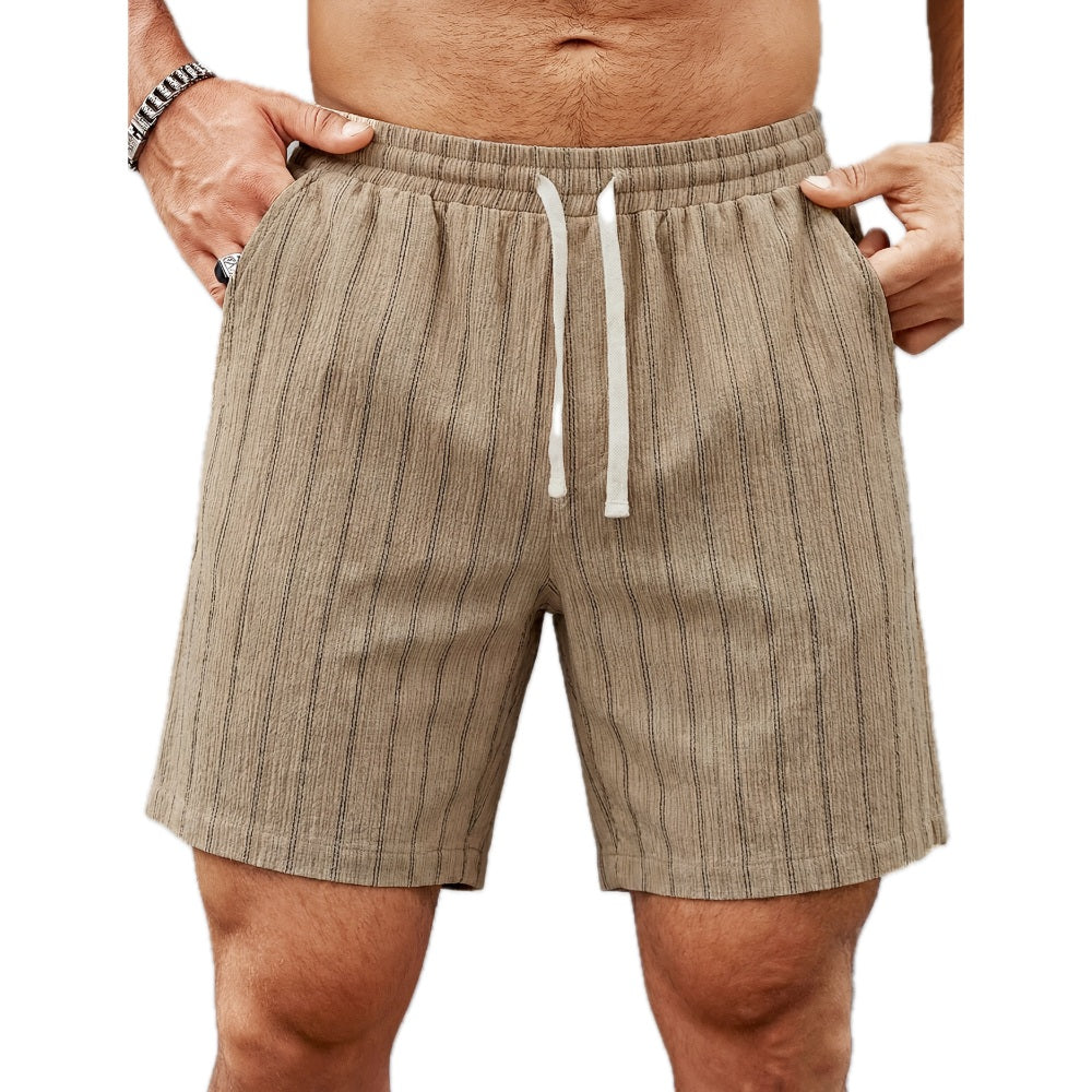 Ford Nolan Pleated Shorts - Khaki - view 1