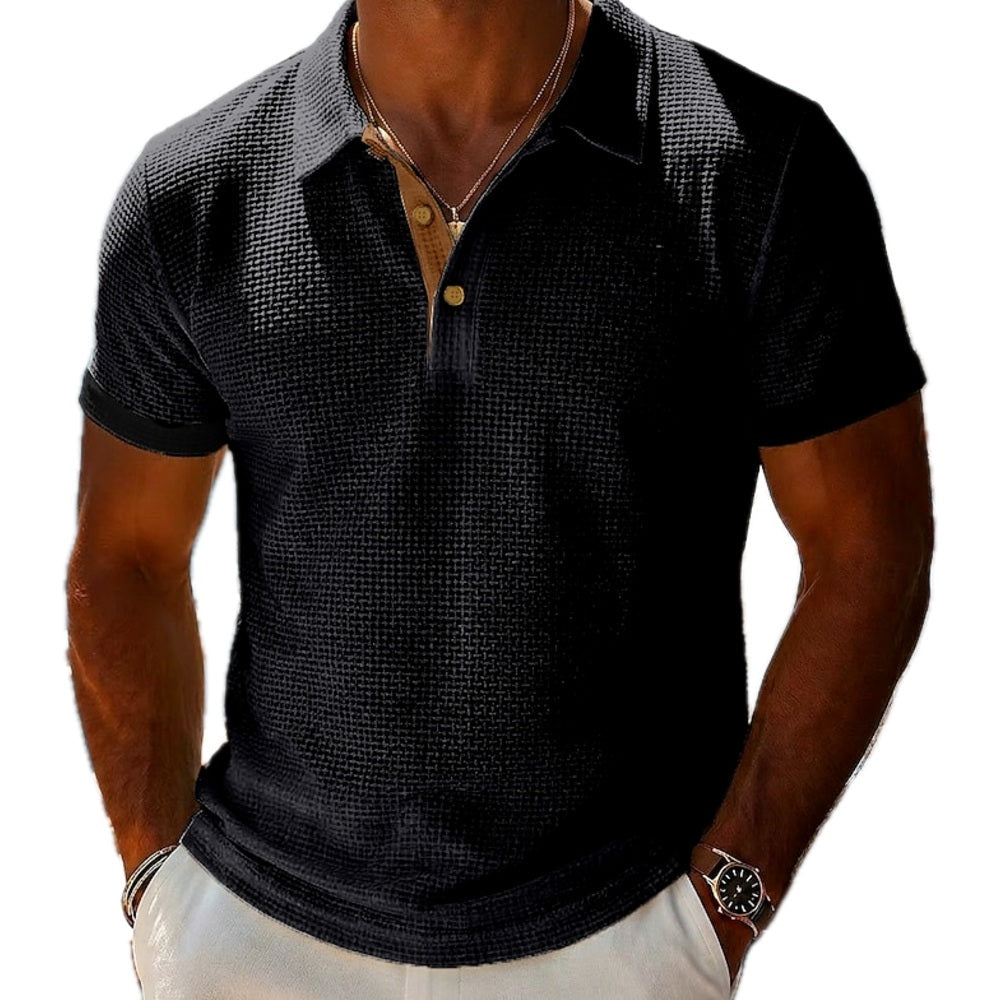Foster Hayes Golf Polo - Black - view 1