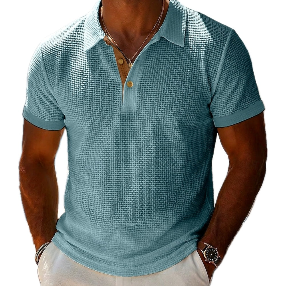 Foster Hayes Golf Polo - Blue - view 1