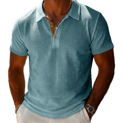 Foster Hayes Golf Polo - Blue - view 1