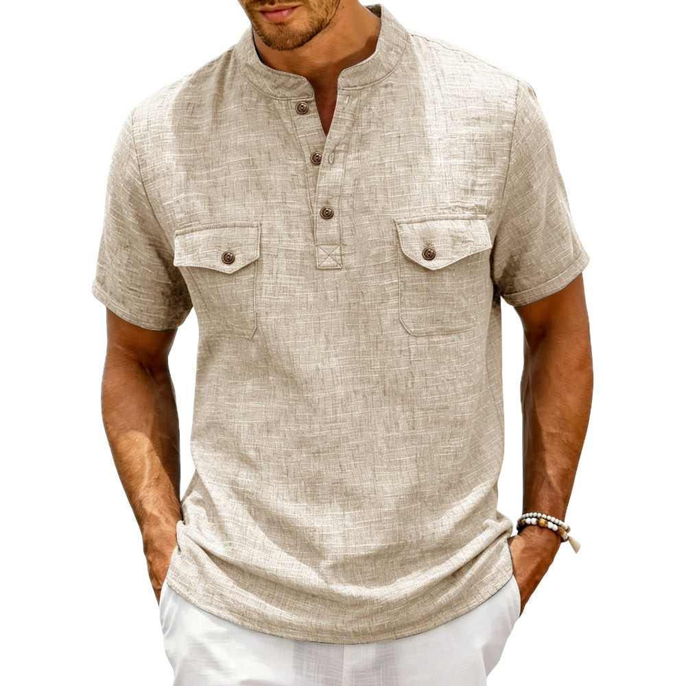 Fraser Anthony Saul Shirt - Khaki - view 1