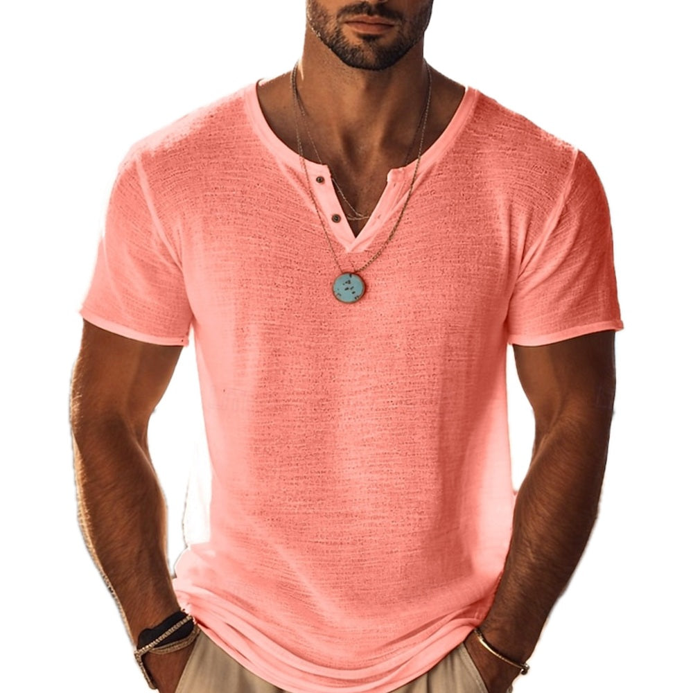 Gabriel Miles Everett T-Shirt - Pink - view 1