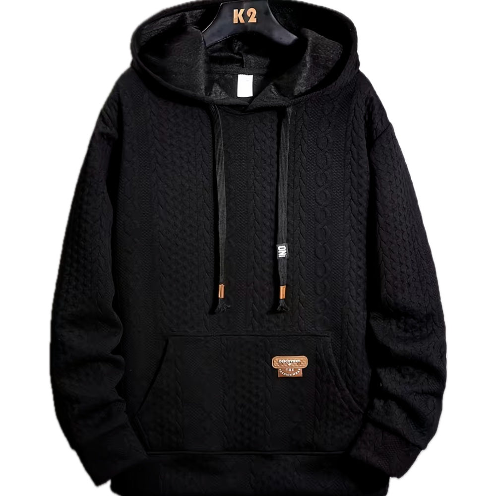 Gavin Arthur Wells Hoodie - Black - view 1