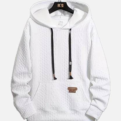 Gavin Arthur Wells Hoodie - White - view 1