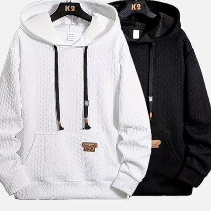 Gavin Arthur Wells Hoodie - White - view 2