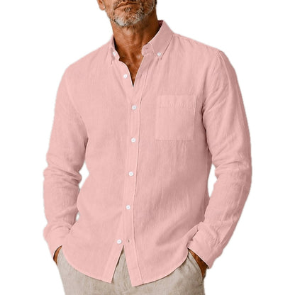 Gavin Pierce Button-Down Shirt - Pink - view 1