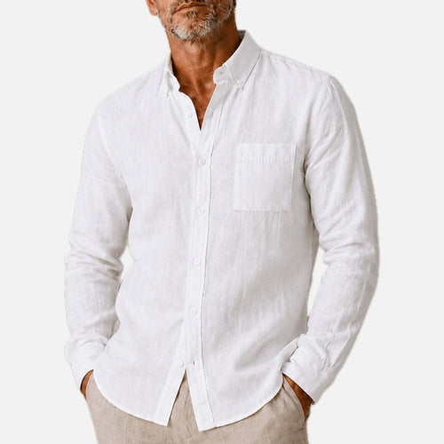 Gavin Pierce Button-Down Shirt - White - view 1