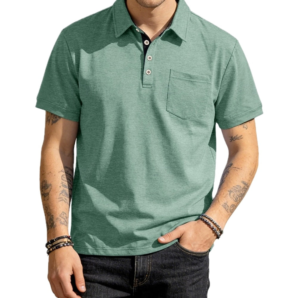 Gavin Pierce Quick-Dry Polo - Green - view 1