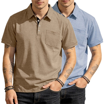 Gavin Pierce Quick-Dry Polo - Khaki - view 2