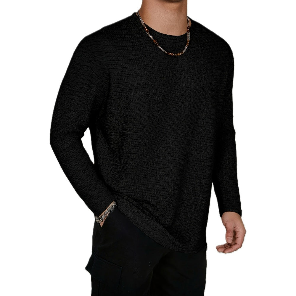 Gideon Blake Long-Sleeve Tee - Black - view 1