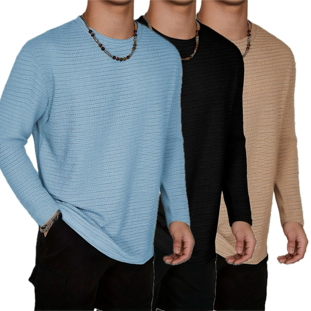 Gideon Blake Long-Sleeve Tee - Blue - view 2