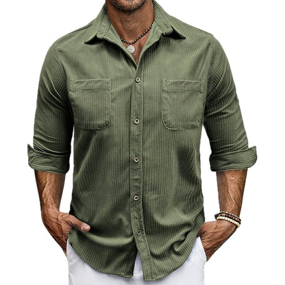 Gideon Hale Pocket Shirt - Green - view 1