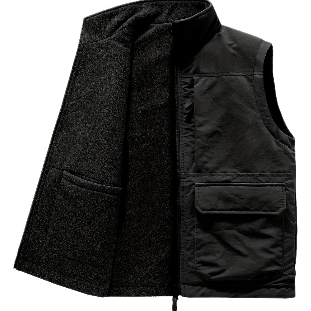 Gideon Laurence Paul Vest - Black - view 1