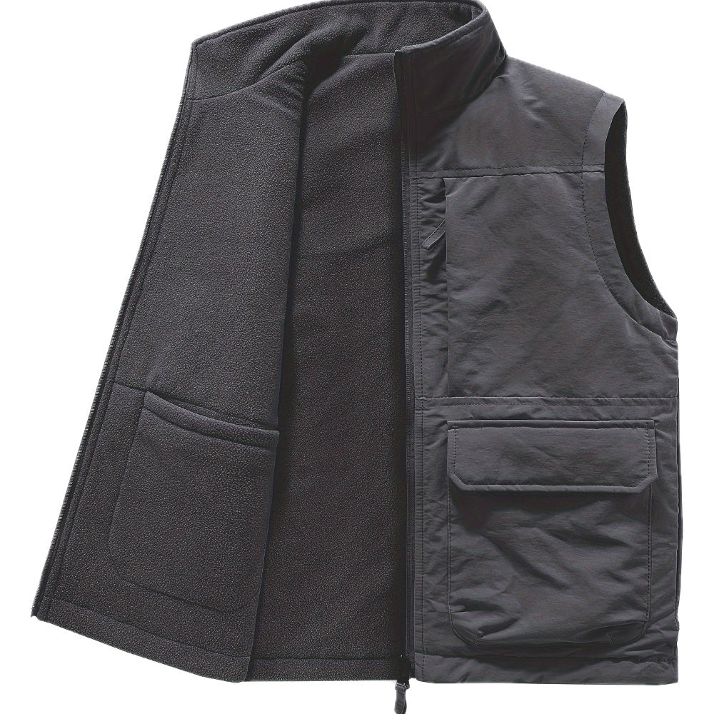 Gideon Laurence Paul Vest - Grey - view 1
