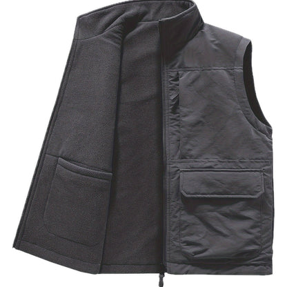 Gideon Laurence Paul Vest - Grey - view 1