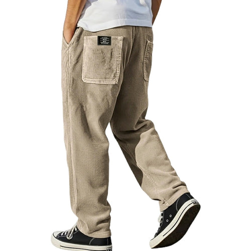 Gideon Pierce Straight-Leg Pants - Khaki - view 1