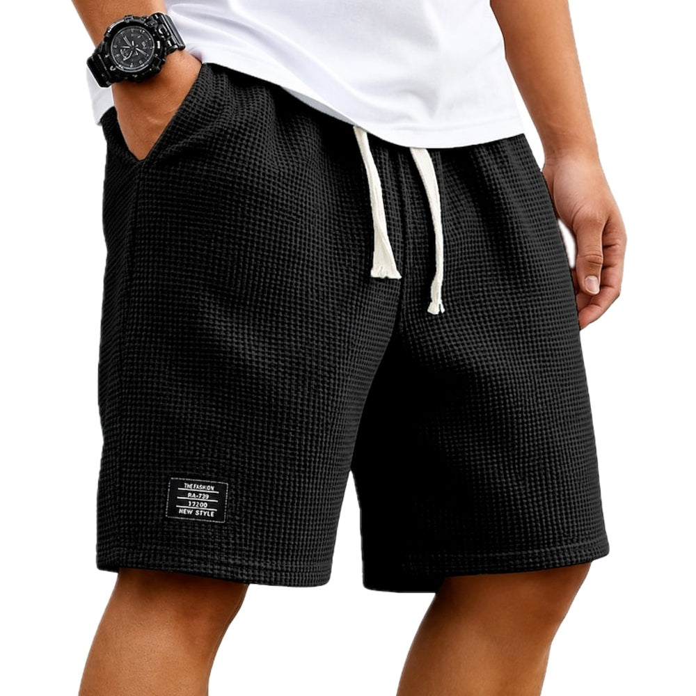 Gideon Vance Casual Shorts - Black - view 1