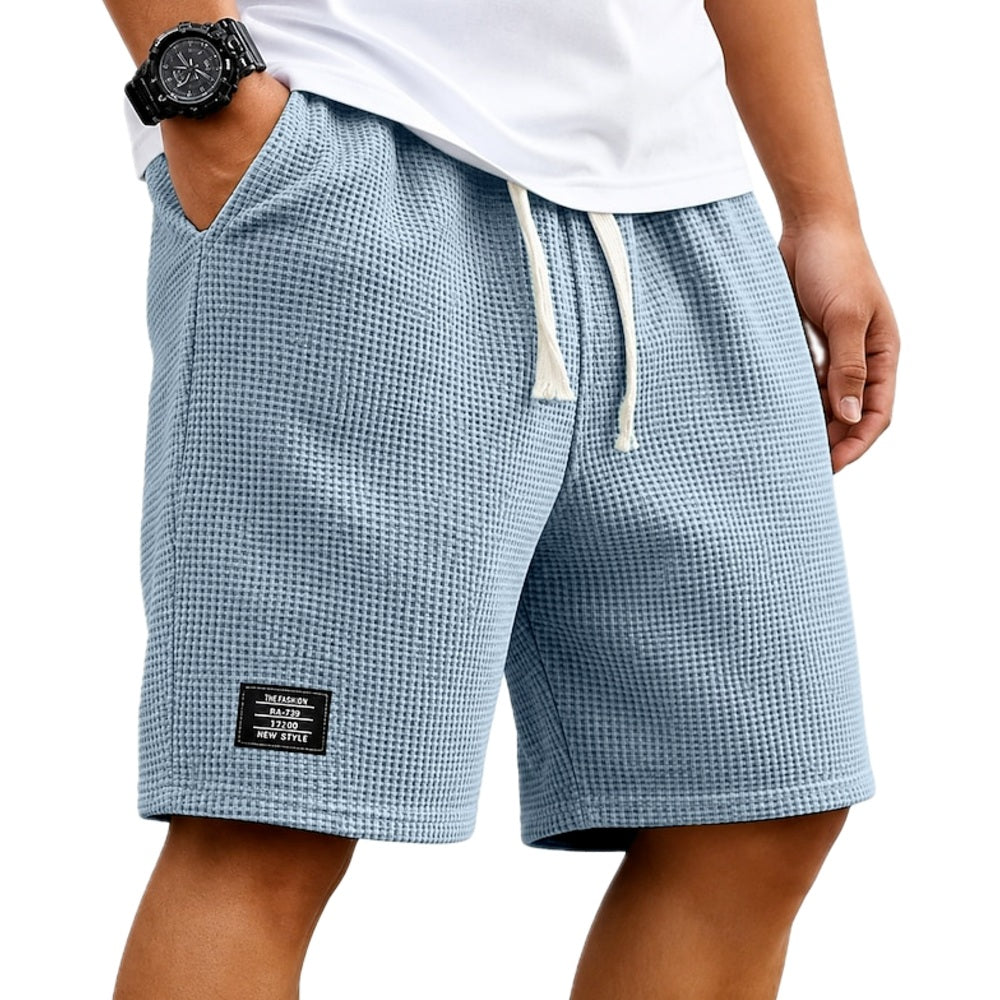 Gideon Vance Casual Shorts - Blue - view 1