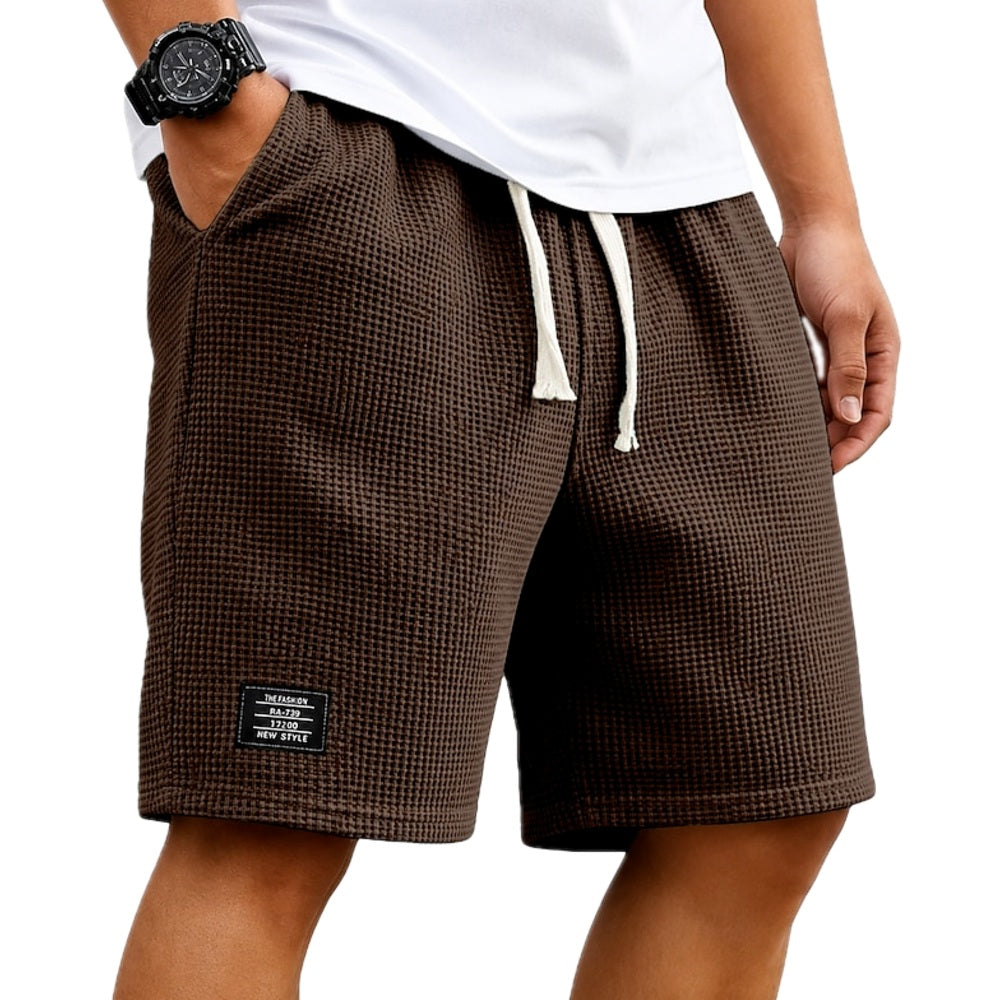 Gideon Vance Casual Shorts - Brown - view 1