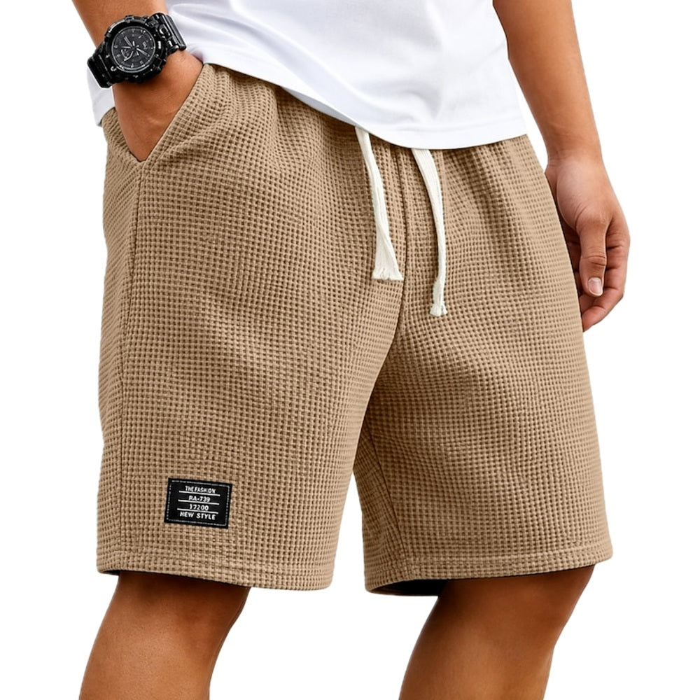 Gideon Vance Casual Shorts - Khaki - view 1