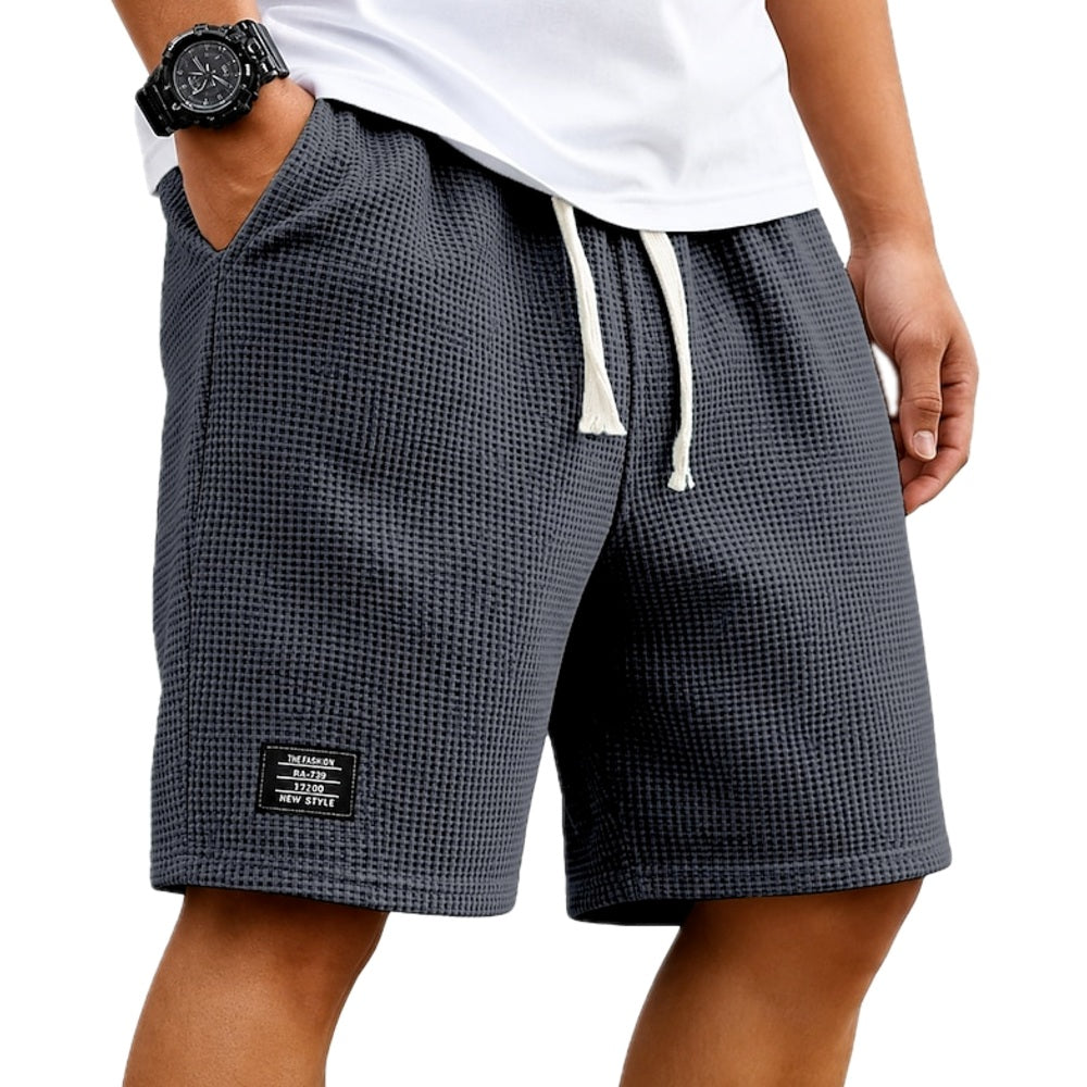 Gideon Vance Casual Shorts - Navy - view 1