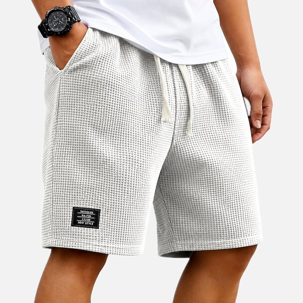 Gideon Vance Casual Shorts - White - view 1
