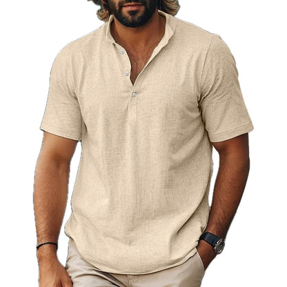 Grady West Hawaiian Shirt - Khaki - view 1