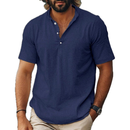 Grady West Hawaiian Shirt - Navy - view 1