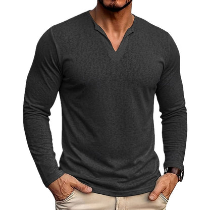 Grady West V-Neck Tee - Black - view 1